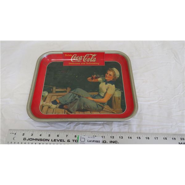 1940 coca cola tray