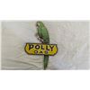 Image 2 : polly gas enamel sign - 9" long