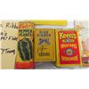 Image 2 : vintage spice tins, keons mustard recipe book, calgary collector plate