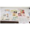 Image 1 : stamps + envelopes, french puzzles, aloha calendar + misc
