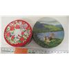 Image 3 : (2) Collector tins -royal scotch shortbread + other