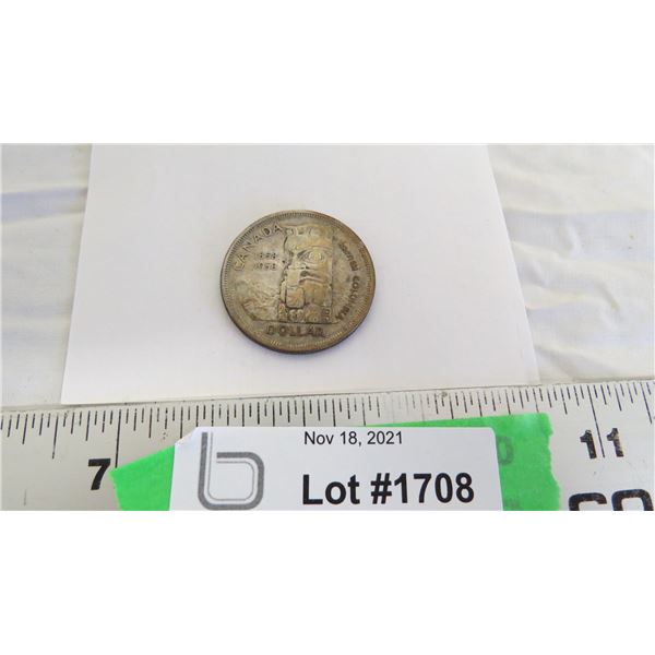 1858-1958 BC Dollar Coin