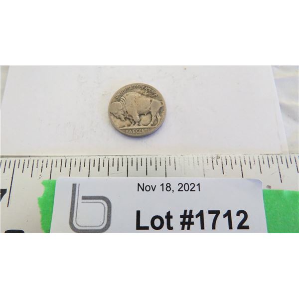 5cent US buffalo coin (year?)