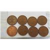 Image 2 : (8) 2 new pence coins 1971-78-80