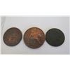 Image 2 : canadian one cent 1895? coin + 1948 penny + other coin
