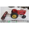 Image 1 : Lincoln massey harris 44 toy tractor with cultivator