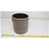 Image 1 : stoneware crock(no lid) 10" tall, 3 gallon TH gunther sheboygan - salt glaze side handles