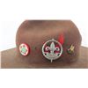 Image 3 : official boyscouts hat with pins