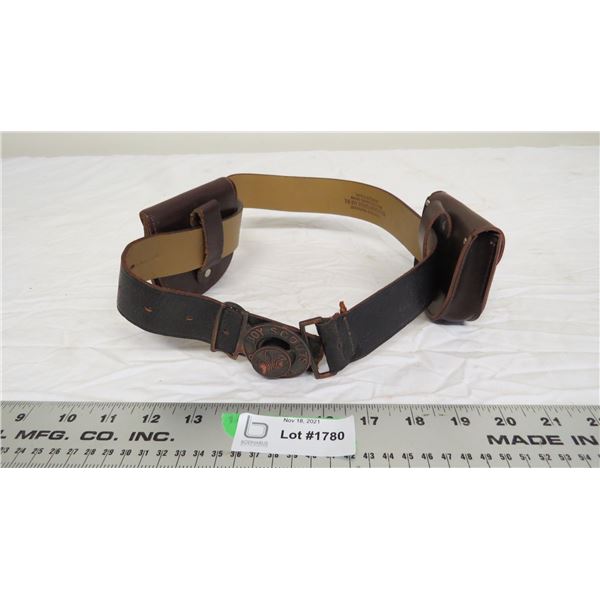 vintage boy scout belt