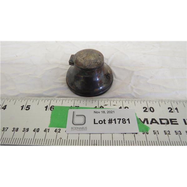antique (sterling silver?) inkwell