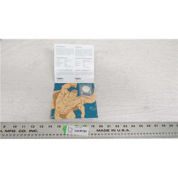 $20 pure silver superman 2015 coin