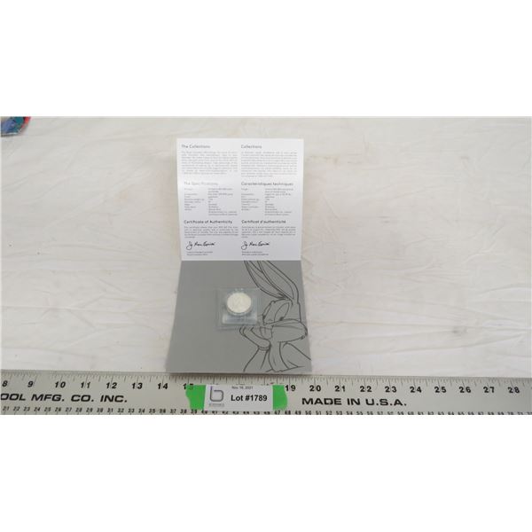$20 pure silver bugs bunny 2015 coin