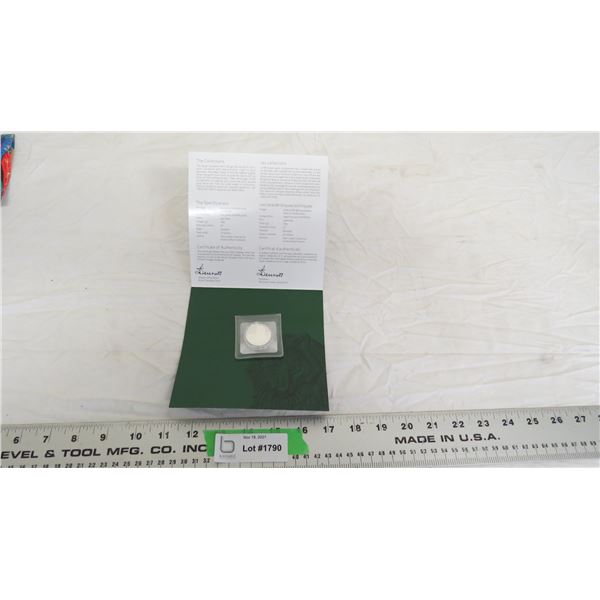 $20 pure silver wolf 2013 coin