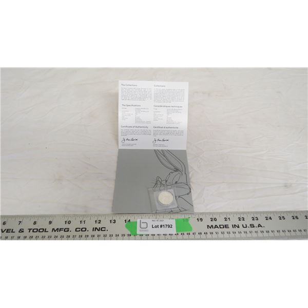 $20 pure silver bugs bunny 2015 coin