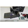 Image 4 : singer sewing machine featherweight (22K) in case with manual (incorrect manual for model)