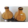Image 2 : (2) vintage lamps with shades (41"tall)