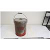Image 1 : Texaco 5 gallon oil pail