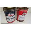 Image 4 : 2X The Money - Esso Marvelube 5gal oil pails