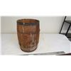Image 1 : vintage wooden barrel - 18" tall