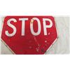 Image 2 : double sided stop, slow, aluminum sign - 17.75x17.75