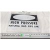 Image 3 : (2) high pressure signs (aluminum?)