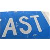 Image 2 : east aluminum sign - 11.75x17.75