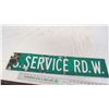 Image 5 : service road aluminum sign 6x30