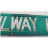 Image 2 : railware ave aluminum sign 6x30