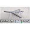 Image 1 : 1954 Ford Chrome Jet Airplane Hood Ornament 9.5" long