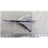 Image 2 : 1954 Ford Chrome Jet Airplane Hood Ornament 9.5" long