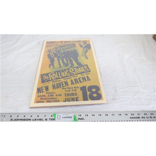 Rolling Stones print - 12x18