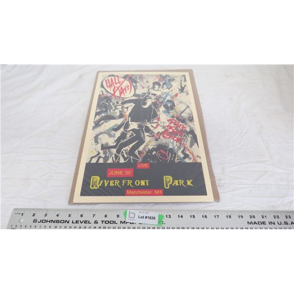 Hall n Oats print - 12x18