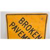 Image 2 : Broken Pavement sign - 29.5 square