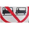 Image 3 : No passing sign - 29.5 square