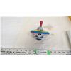 Image 1 : vintage spinning top toy