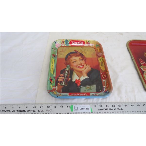 coca cola tray