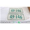 Image 1 : 1970 pair of sask license plates