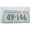 Image 2 : 1970 pair of sask license plates