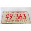 Image 2 : 1973 pair of sask license plates