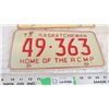 Image 3 : 1973 pair of sask license plates