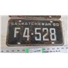 Image 3 : 1960 pair of sask license plates