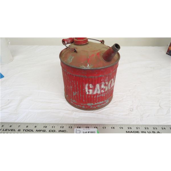 Small vintage gas can