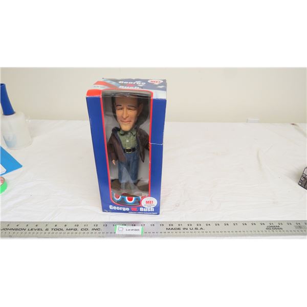 George W Bush collectors edition animated figure (NIB) working - battery powered