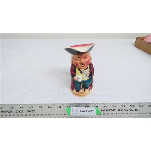 Toby mug Burlingtonware the singer 5.75" tall