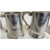 Image 2 : Genuine fine pewter beer steins (3)
