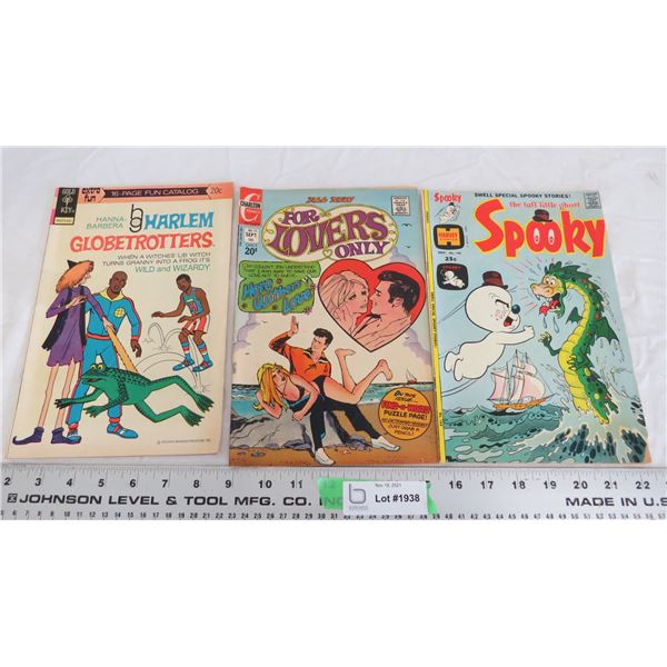 (3) 20, 25 comics - harvey, charlton, gold key