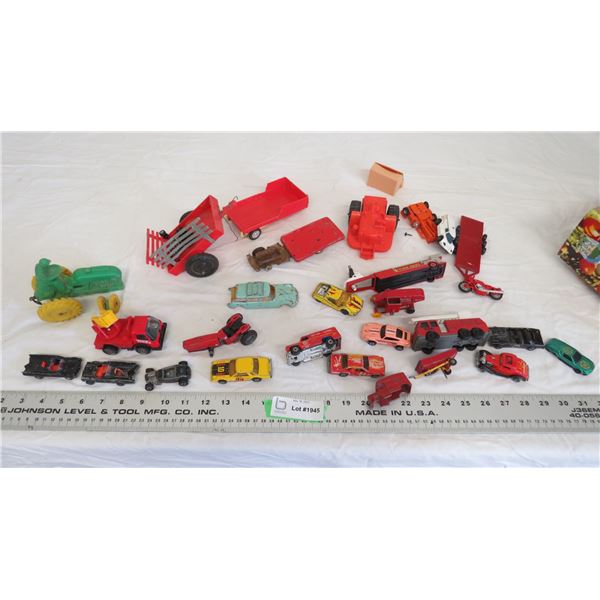 corgi, hot wheels toys + misc toys for parts