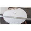 Image 3 : painted saw blade -28.5" diameter