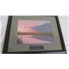 Image 2 : Sunset storm glen scrimshaw print in frame (19x23)