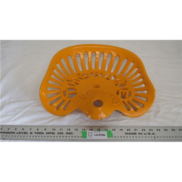 Cast Iron Seat Painted - The Rake Toronto